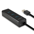HUE-S2B 4portový hub USB 3.2 Gen 1 charging hub,, (HUE-S2B)-0