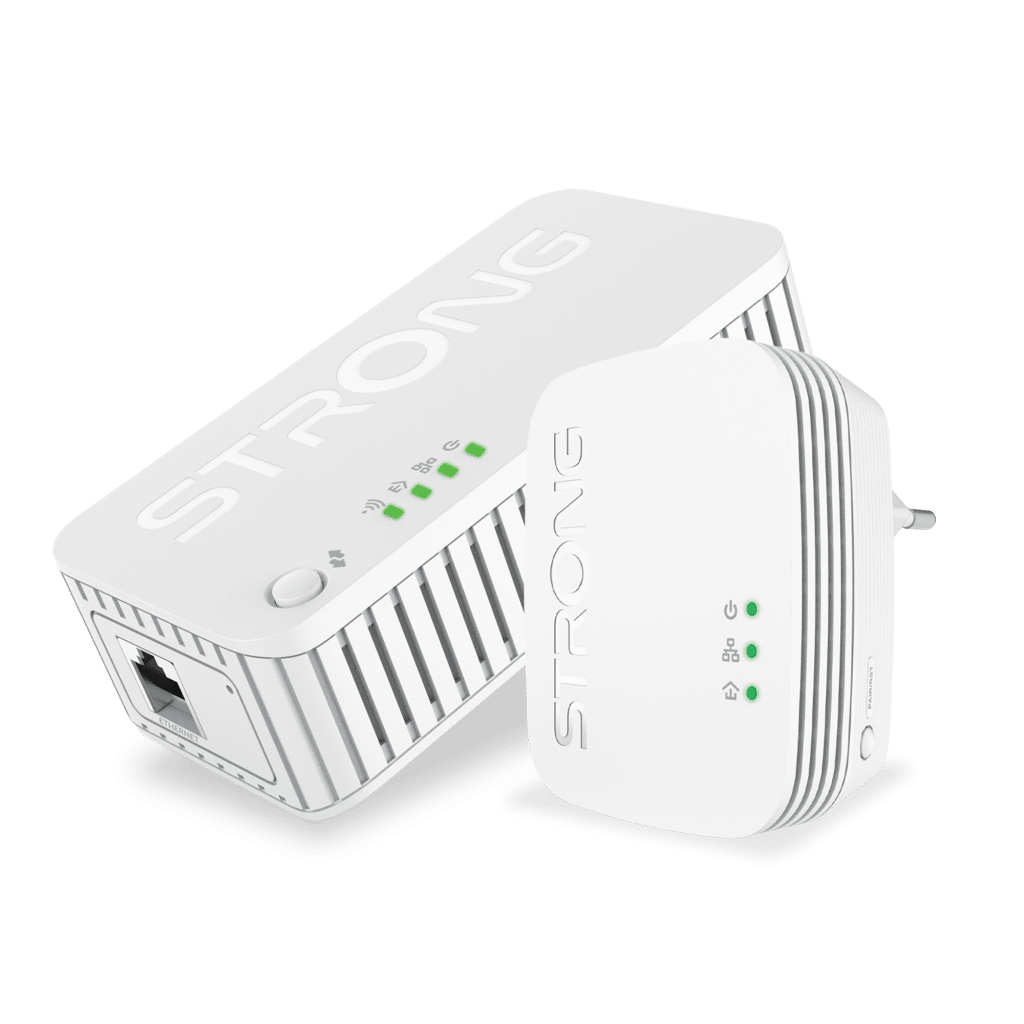 Strong Powerline 1000 Duo Wi-Fi Mini Powerline Adapter KIT (2db/csomag) (POWERÖWF1000DUOMINI)-0